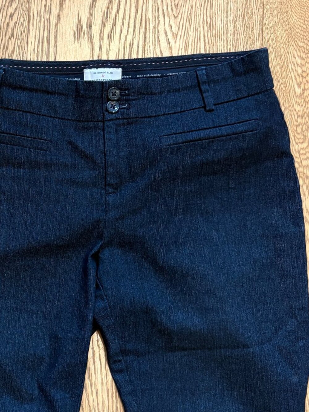 Anthropologie Dress Capris Pants - Dark Blue - Size 8